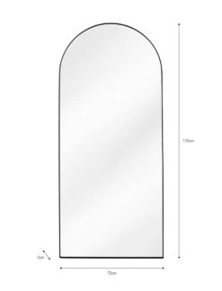 Charlcombe Arched Leaning Mirror -Modern Living Shop ALMI01 portrait 9 32962.1646064618