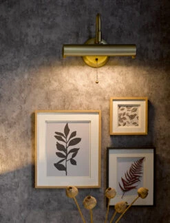 Welford Picture Wall Light - Small -Modern Living Shop AW22 Lighting Welford Picture Lamps over Clockhouse Console 81264.1663930151