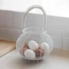 Brompton Egg Basket - Chalk 1 Brompton Egg Basket - Chalk -Modern Living Shop BACH01 portrait 1 23147.1638455539