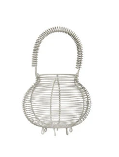 Brompton Egg Basket - Chalk 6 Brompton Egg Basket - Chalk -Modern Living Shop BACH01 portrait 8 65175.1638455539