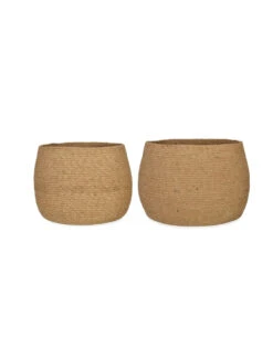 Set Of 2 Round Jute Baskets -Modern Living Shop BAJU01 portrait 8 35590.1689170312