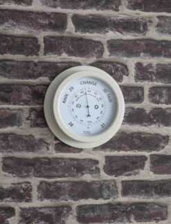 Tenby Barometer - Lily White