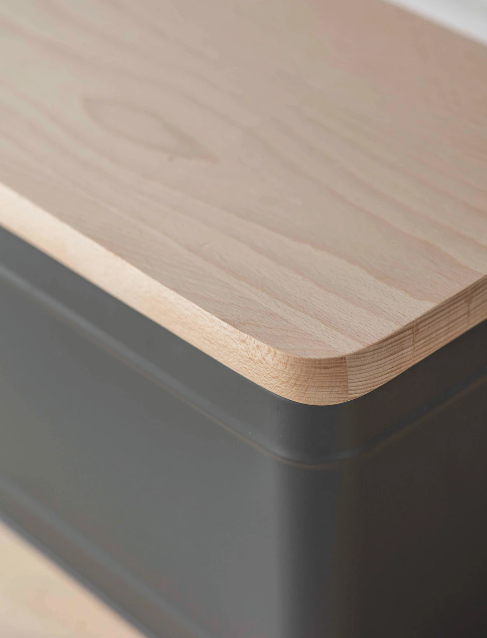 Borough Bread Bin - Charcoal 8 Borough Bread Bin - Charcoal - Image 6