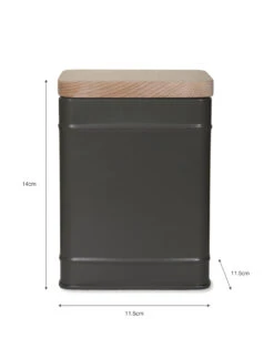 Borough Canister - Small - Charcoal 13 Borough Canister - Small - Charcoal -Modern Living Shop BBCO04 portrait 9 30225.1638459075