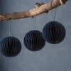 Set Of 3 Maddox Round Baubles - Ink -Modern Living Shop BBIK03 portrait 1 06564.1638459091