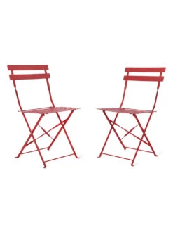 Pair Of Bistro Chairs - Pomegranate -Modern Living Shop BCPG01 portrait 8 94075.1638459769