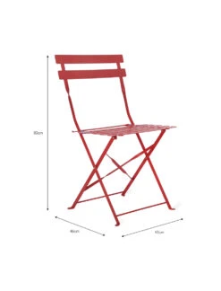 Pair Of Bistro Chairs - Pomegranate -Modern Living Shop BCPG01 portrait 9 68964.1638459770