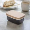 Enamel Butter Dish - Carbon 2 Enamel Butter Dish - Carbon -Modern Living Shop BDEN08 portrait 1 93289.1638459789