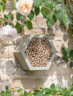 Shetland Hexagonal Bee House - Sage