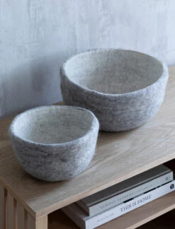Set Of 2 Southwold Bowls - Grey -Modern Living Shop BOFE03 portrait 3 16503.1638460838