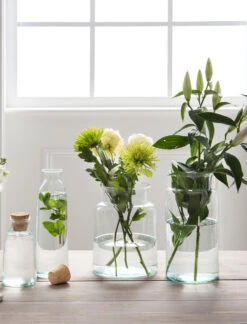 Broadwell Glass Vase - Medium -Modern Living Shop BRGL01 portrait 3 75393.1638461468