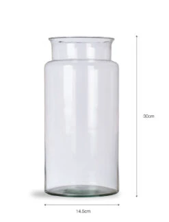 Broadwell Glass Vase - Tall -Modern Living Shop BRGL02 portrait 9 23514.1638461475