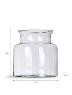 Broadwell Glass Vase - Small -Modern Living Shop BRGL10 portrait 9 39720.1638461505