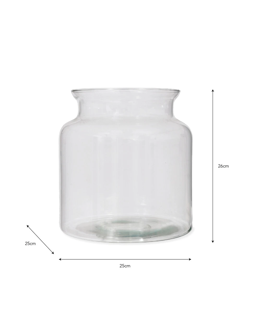 Broadwell Glass Vase - Extra Large 5 Broadwell Glass Vase - Extra Large - Image 3