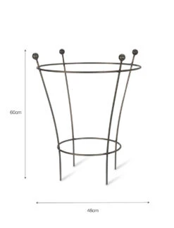 Barrington Flared Plant Support - Small 7 Barrington Flared Plant Support - Small -Modern Living Shop BSME11 portrait 9 69532.1638461579