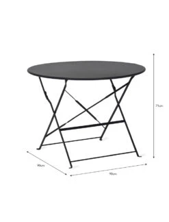 Rive Droite Bistro Table - Large - Carbon -Modern Living Shop BTCN02 portrait 9 64141.1638461707