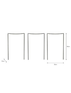 Set Of 3 Charlbury Plant Restraints - Small -Modern Living Shop BTPR01 portrait 9 33557.1638462095