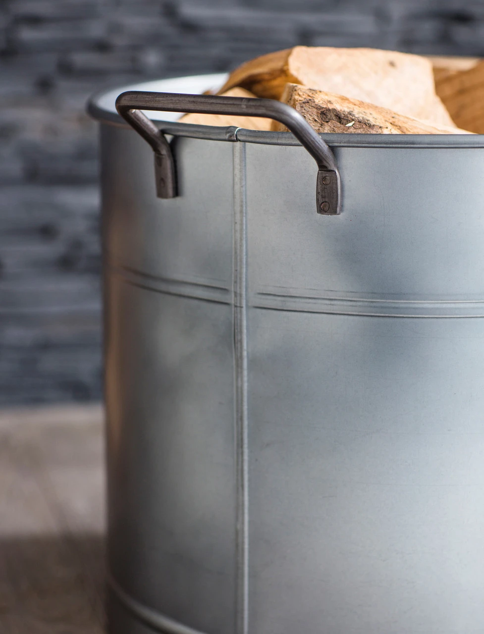 Galvanised Steel Bucket - 41cm 5 Galvanised Steel Bucket - 41cm - Image 3