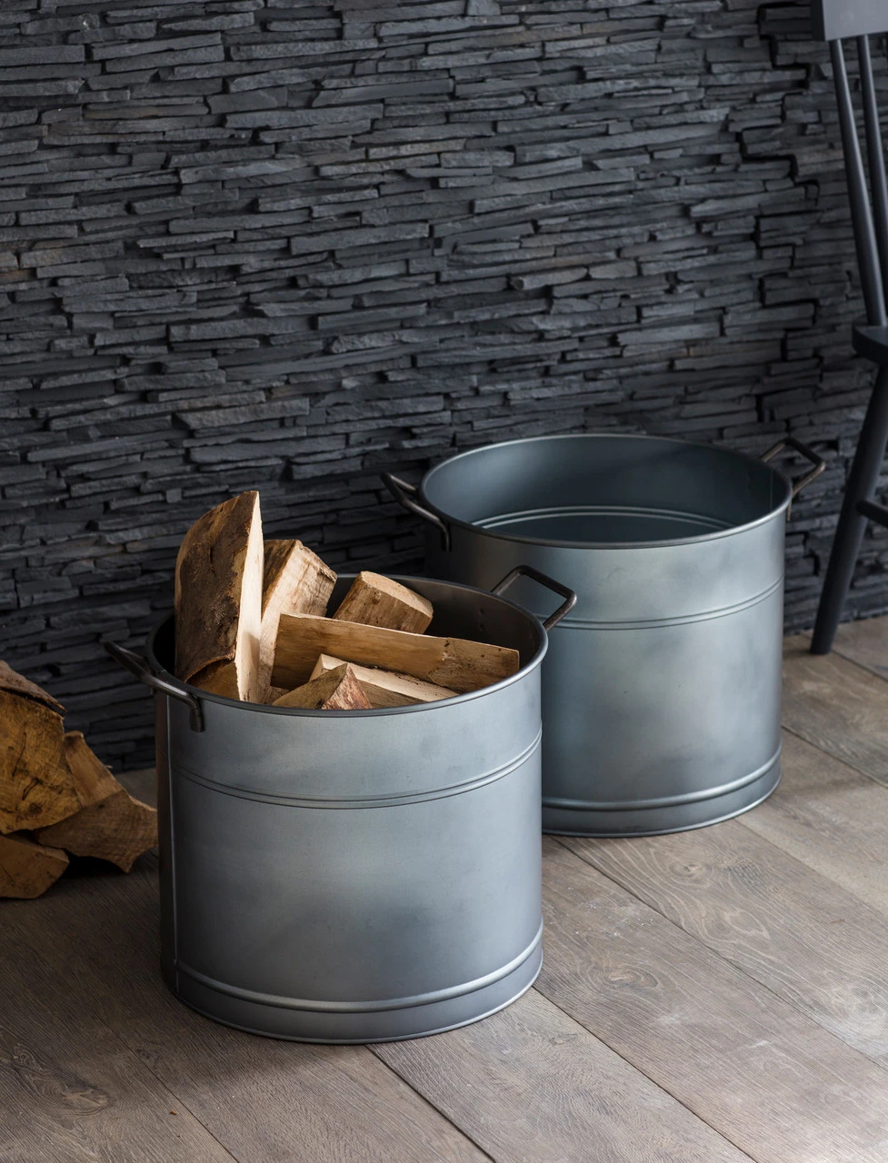 Galvanised Steel Bucket - 41cm 6 Galvanised Steel Bucket - 41cm - Image 4