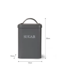 Original Sugar Canister - Charcoal 13 Original Sugar Canister - Charcoal -Modern Living Shop CACS05 portrait 9 85473.1698744252