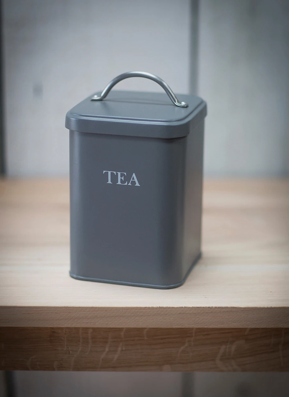 Original Tea Canister - Charcoal 4 Original Tea Canister - Charcoal - Image 2