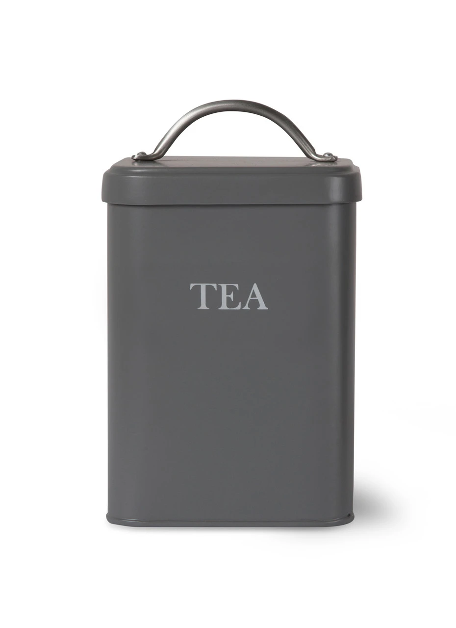 Original Tea Canister - Charcoal 6 Original Tea Canister - Charcoal - Image 4