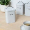 Original Tea Canister - Chalk -Modern Living Shop CATC01 Portrait 1 82464.1698744365