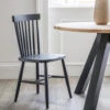 Spindle Back Chair - Carbon