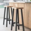 Tall Clockhouse Stool - Carbon 2 Tall Clockhouse Stool - Carbon -Modern Living Shop CHST10 portrait 1 26808.1638464059