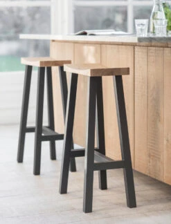 Tall Clockhouse Stool - Carbon