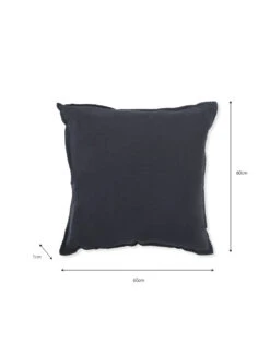 Eshott Cushion Cover - 60 X 60 - Carbon -Modern Living Shop CUCN02 portrait 9 49394.1663080072