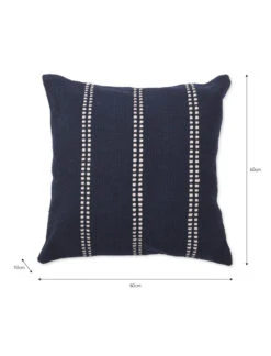 Whichford Cushion - Ink - 60 X 60cm -Modern Living Shop CUIK01 portrait 9 56736.1638544249