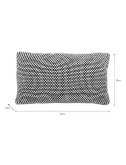 Framlingham Cushion - Ink - 30 X 50cm -Modern Living Shop CUIK03 portrait 9 22752.1638543618