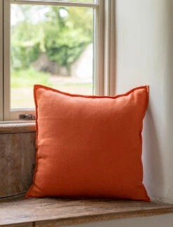 Eshott Cushion Cover - 45 X 45 - Pumpkin