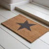 Star Doormat - Natural - Small -Modern Living Shop DMCO03 portrait 1 78826.1638546613