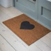 Heart Doormat - Large -Modern Living Shop DMCO06 portrait 1 79327.1638546010