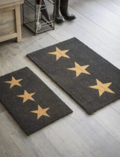 Doormat 3 Stars - Large 7 Doormat 3 Stars - Large -Modern Living Shop DMCO09 portrait 2 78874.1638546018