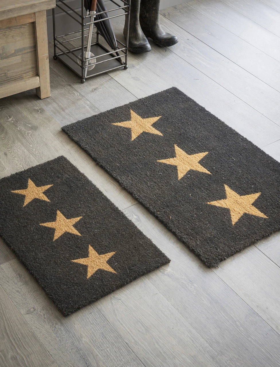 Doormat 3 Stars - Large 4 Doormat 3 Stars - Large - Image 2