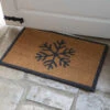 Snowflake Doormat - Small -Modern Living Shop DMCO23 portrait 1 63332.1638545414