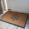 Snowflake Doormat - Large -Modern Living Shop DMCO24 portrait 1 07759.1638545419