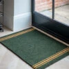Triple Stripe Doormat - Forest Green - Large -Modern Living Shop DMCO32 portrait 1 97663.1638546034