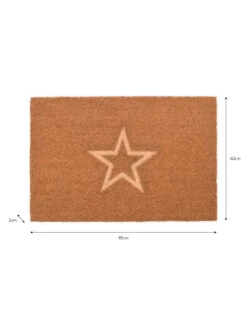 Embossed Star Doormat - Large -Modern Living Shop DMCO40 portrait 9 30936.1638546070