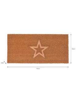 Embossed Star Doormat - Double -Modern Living Shop DMCO42 portrait 9 35111.1638545457