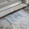 Galvanised Steel Doormat - Small -Modern Living Shop DMGA01 portrait 1 89215.1638546645