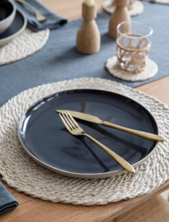 Holwell Dinner Plate - Carbon