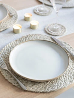 Holwell Dinner Plate- White