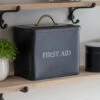 First Aid Box - Carbon -Modern Living Shop FACN01 portrait 1 74350.1638536420
