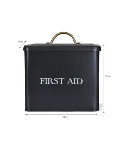 First Aid Box - Carbon 9 First Aid Box - Carbon -Modern Living Shop FACN01 portrait 9 57236.1638536423