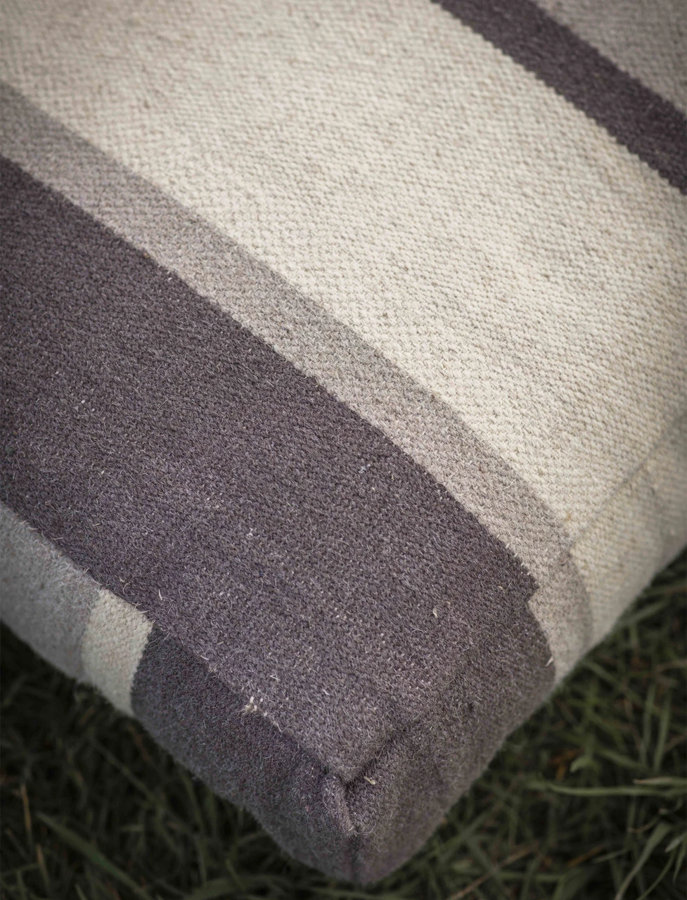 Beccles Stripe Floor Cushion - Large 4 Beccles Stripe Floor Cushion - Large - Image 2