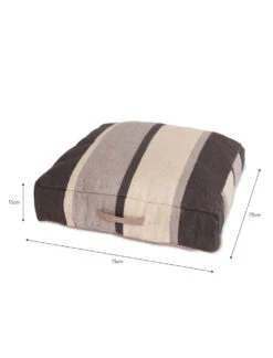 Beccles Stripe Floor Cushion - Large 9 Beccles Stripe Floor Cushion - Large -Modern Living Shop FCWO01 portrait 9 67396.1638467005